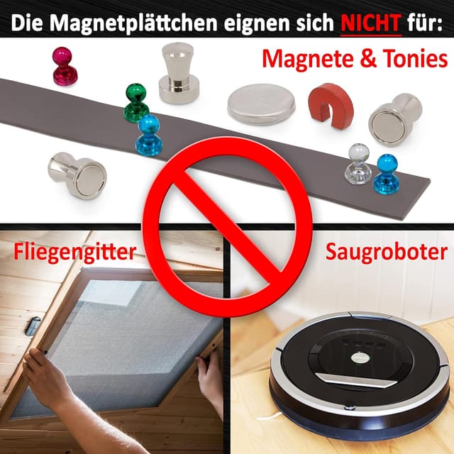 Thumbnail 6 de REORDA Magnetplättchen selbstklebend 350 Stück