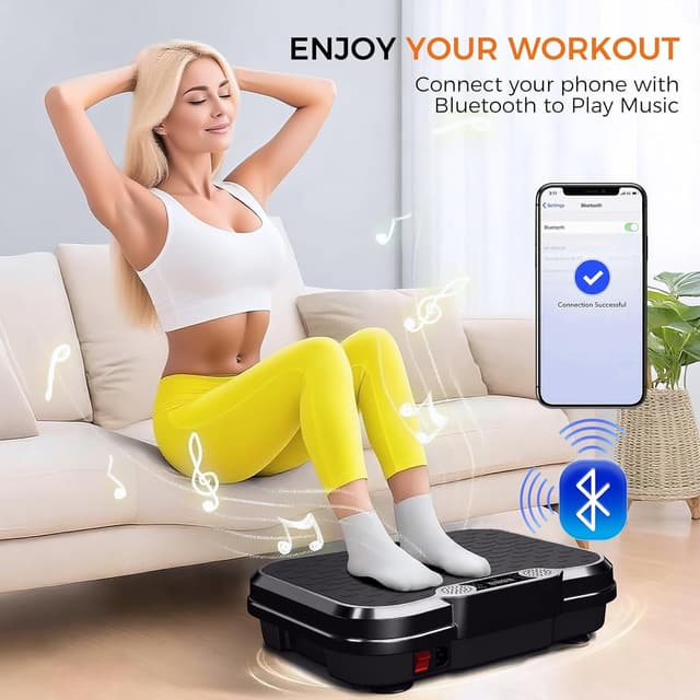Thumbnail 5 de NXSCI Vibration Plate Exercise Machine 450 lbs ๐