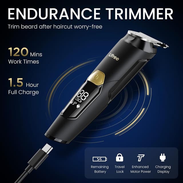 Thumbnail 6 de Ufree 3-in-1 Beard Trimmer electric shaver for men 🪒
