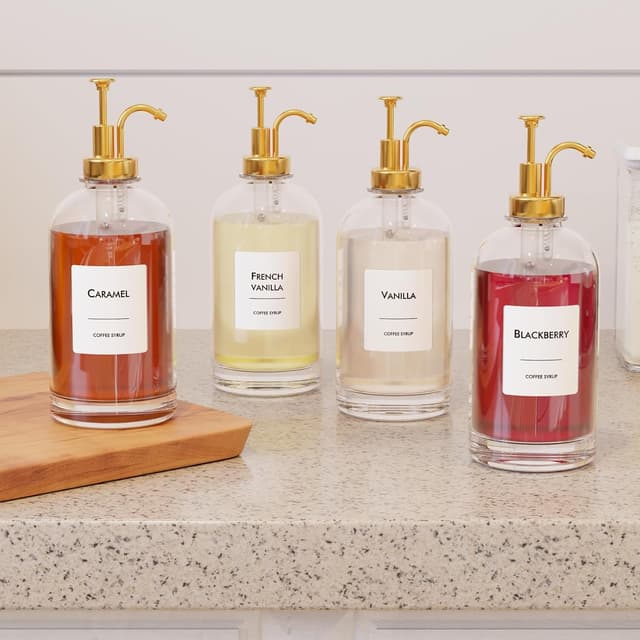 Thumbnail 4 de Coffee Syrup Dispenser Set 500 ml