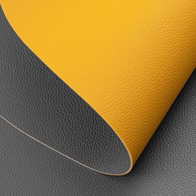 Detalle de Myir JUN Tischsets mit Untersetzern Set aus Leder 4-teilig