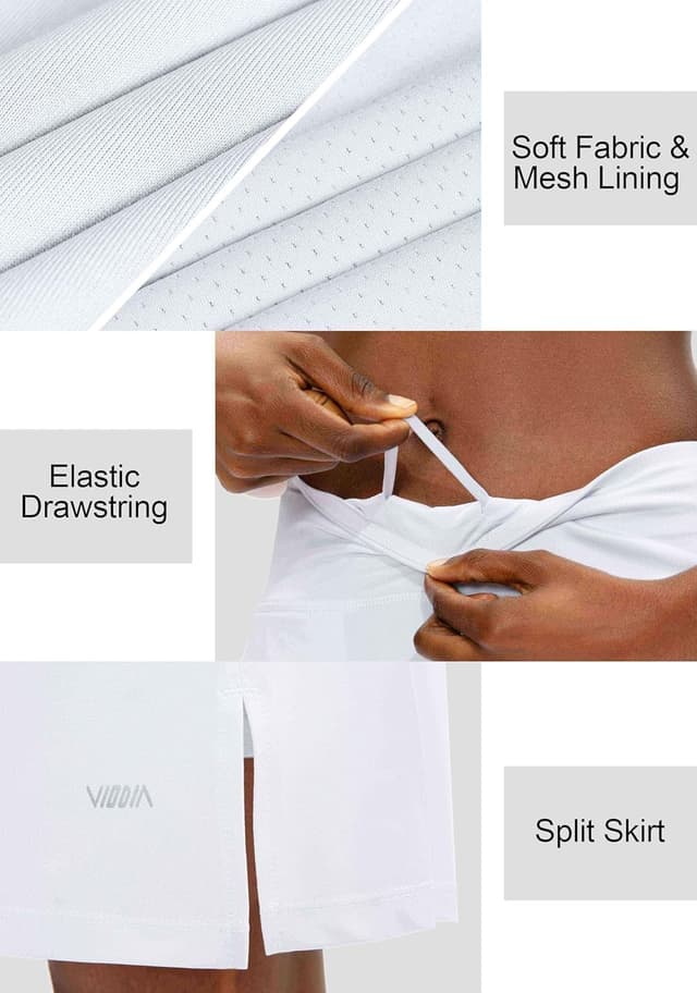 Detalle de Viodia 20-inch UPF50+ tennis skort