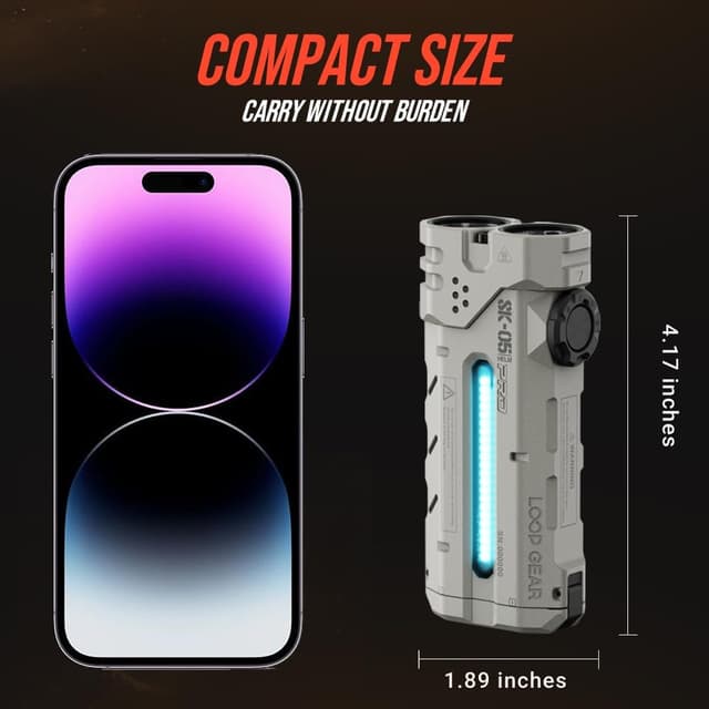 Thumbnail 5 de LOOP GEAR SK05 PRO 4360 Lumens EDC Torch