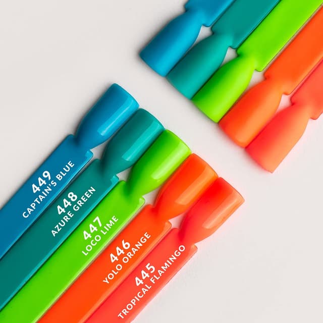 Thumbnail 6 de Semilac UV Hybrid Nagellack 446 Yolo Orange 7 ml