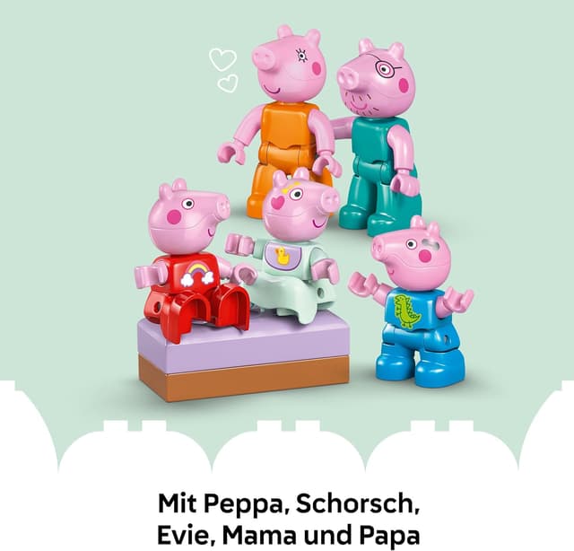 Thumbnail 5 de LEGO DUPLO Peppa Wutz Familienhaus Lernspielzeug