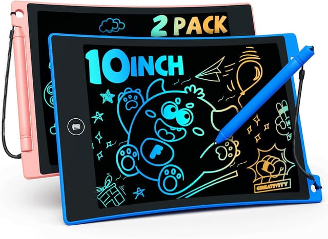 Thumbnail 6 de TEKFUN Kids Toys 2-Pack 8.5in LCD Writing Tablet with 4 Stylus (Erasable Doodle Board)