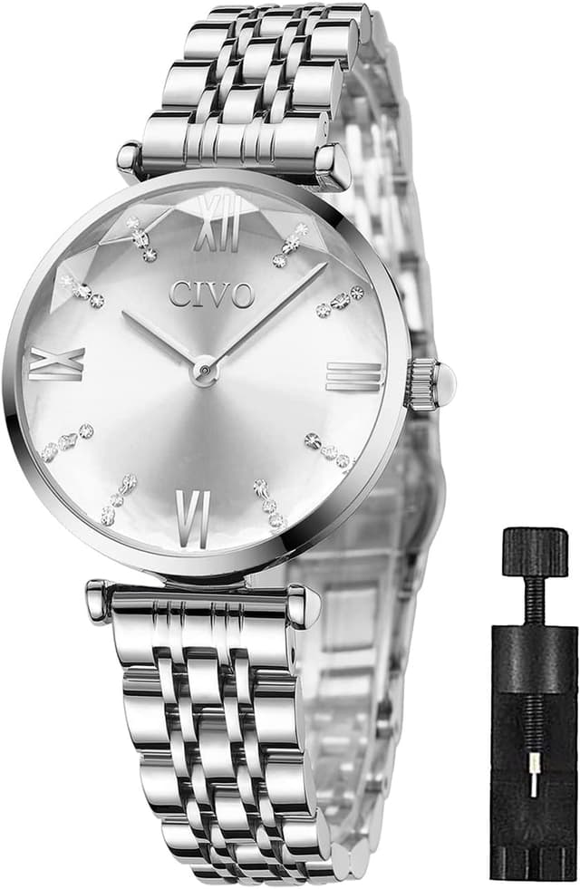 Detalle de CIVO Damenuhr Sternenhimmel 3 ATM wasserdicht