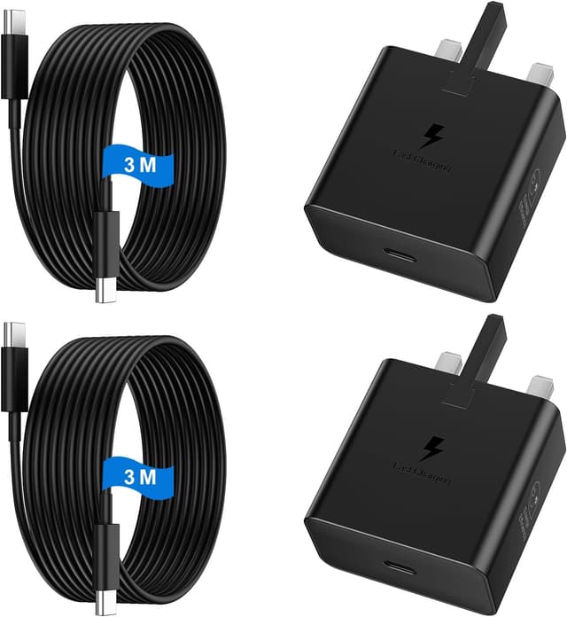 Detalle de Samsung USB C Charger 25W 3m cable pack