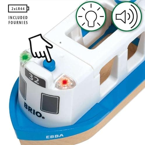 Thumbnail 5 de BRIO World Set Deluxe — tren de madera para 3 años 🚂