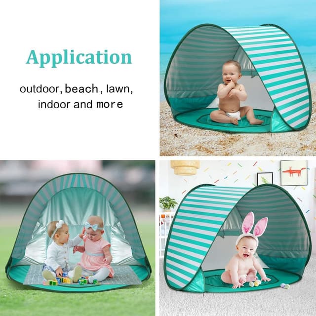 Thumbnail 5 de Pop Up Baby Beach Tent UPF 50+ 41x53in
