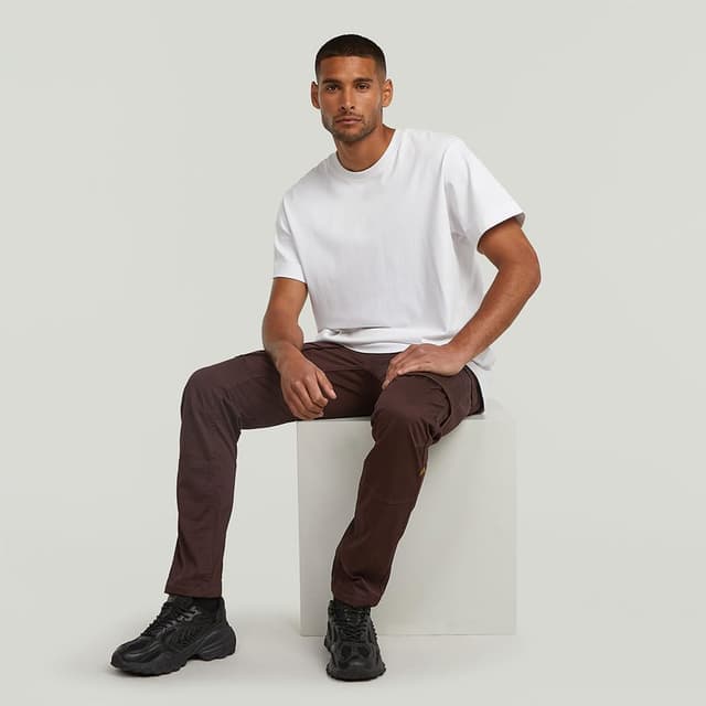 Detalle 2 de G-Star Herren Rovic Zip 3D Regular Tapered Pants – mit Reißverschluss am Hosenschlitz