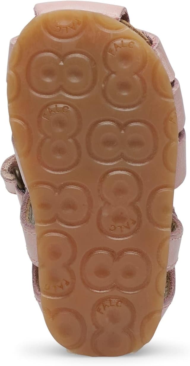 Detalle de Falcotto Halbgeschlossene Ledersandalen mit Dinosaurierdruck