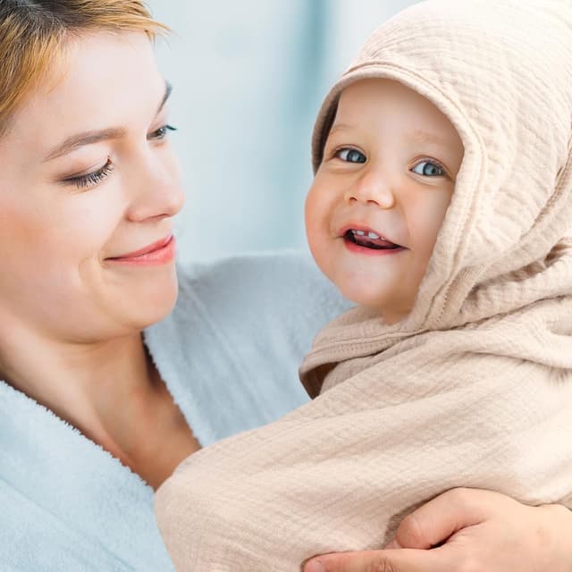 Thumbnail 5 de Peepeemax Kapuzenhandtuch Baby 76x76 cm