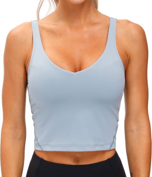 Imagen de THE GYM PEOPLE Brassière de sport longue soutien moyen en OfertitasTOP