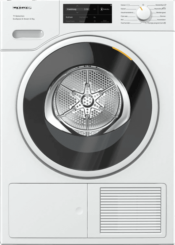 Detalle de Miele TWR 780 WP EcoSpeed & Steam – Wäschetrockner mit EcoSpeed, Steam & PowerFresh