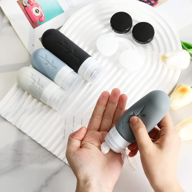 Thumbnail 4 de 18-Pack TSA Approved Silicone Travel Bottles