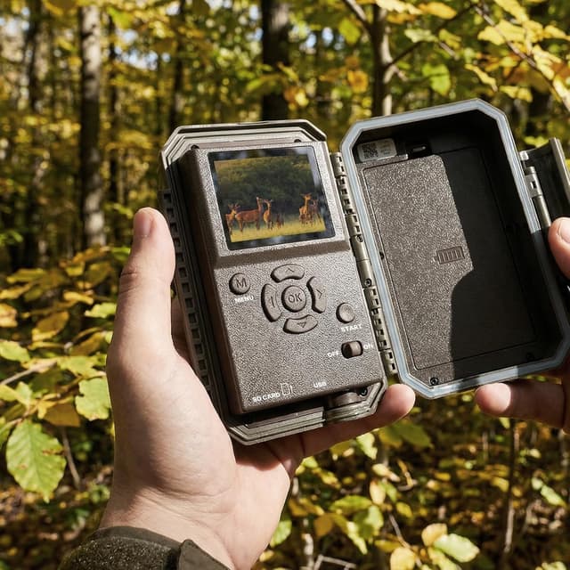 Detalle de Meidase P70 Non-Cellular, Non-WiFi Trail Camera (64MP 1296p, No-Glow 940nm)