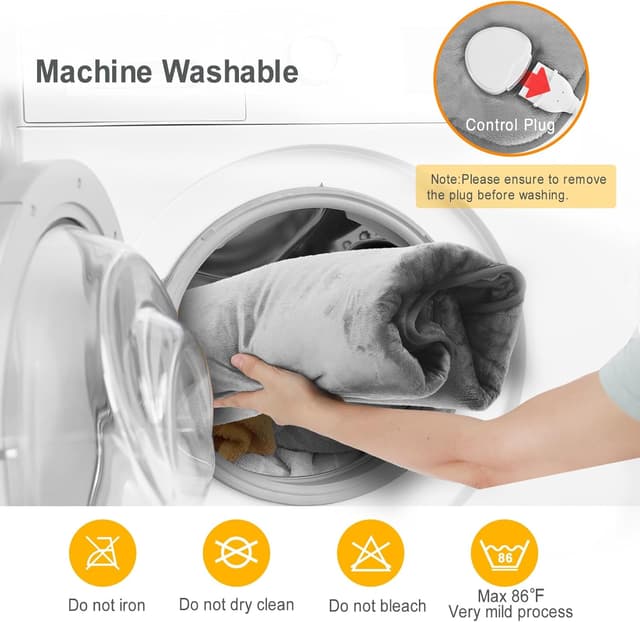 Thumbnail 6 de Fast Heating Electric Heating Pad 37x24 inch