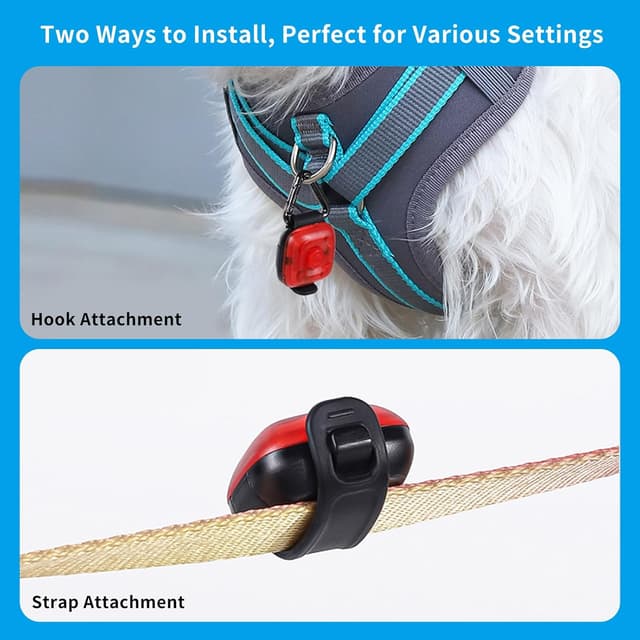 Thumbnail 4 de LED Dog Collar Light Rechargeable Clip On