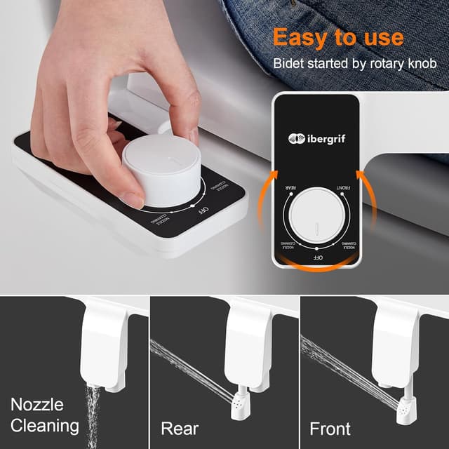 Thumbnail 5 de Ibergrif bidet WC japonais non électrique