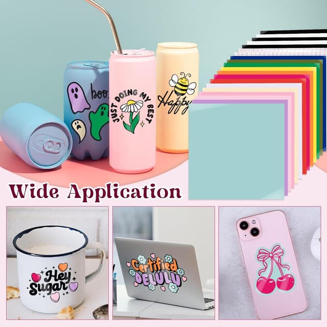 Detalle de VINYL FROG 20 Pack Permanent Vinyl 12"×12"