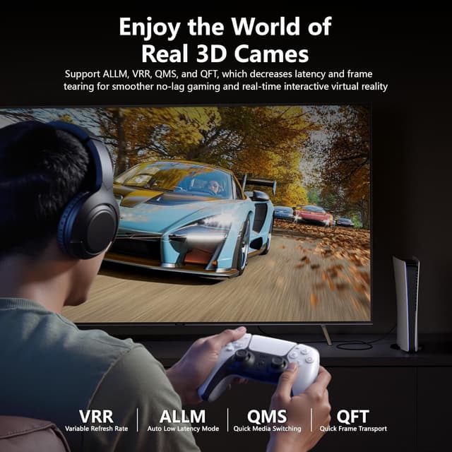 Thumbnail 4 de CAKOBLE Câble HDMI 2.2 0,5 m 96Gbps