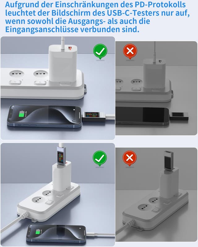 Thumbnail 6 de YEREADW KWS-2303C USB C Tester 4-30V