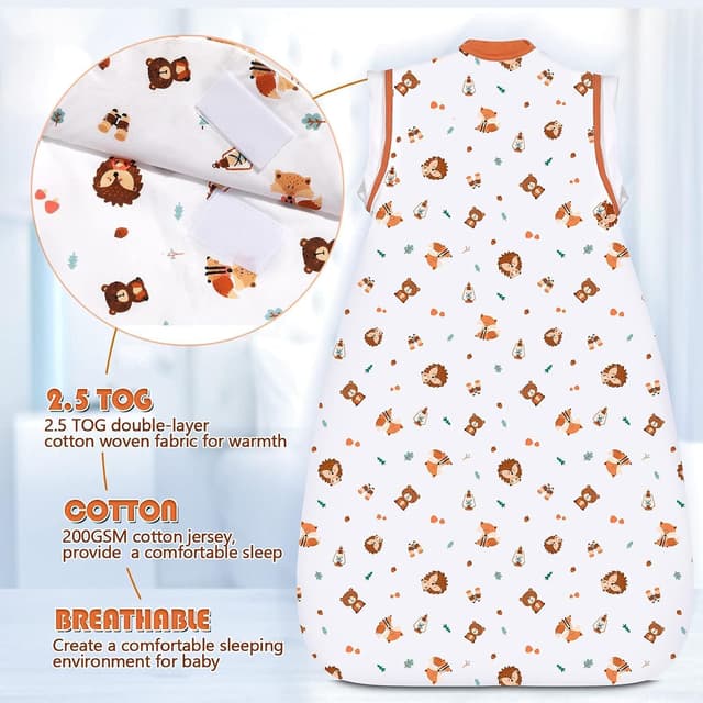 Thumbnail 5 de Lictin Baby Sleeping Bag 2.5 TOG for 18–36 months