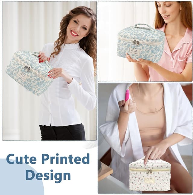 Detalle de Gosect Large Makeup Bag