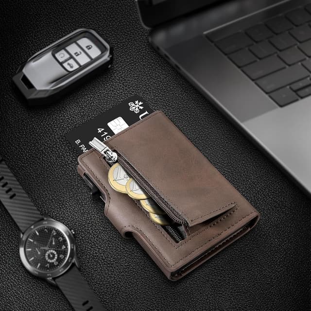 Thumbnail 5 de TENBST Portafoglio Uomo Slim 8 carte 👛