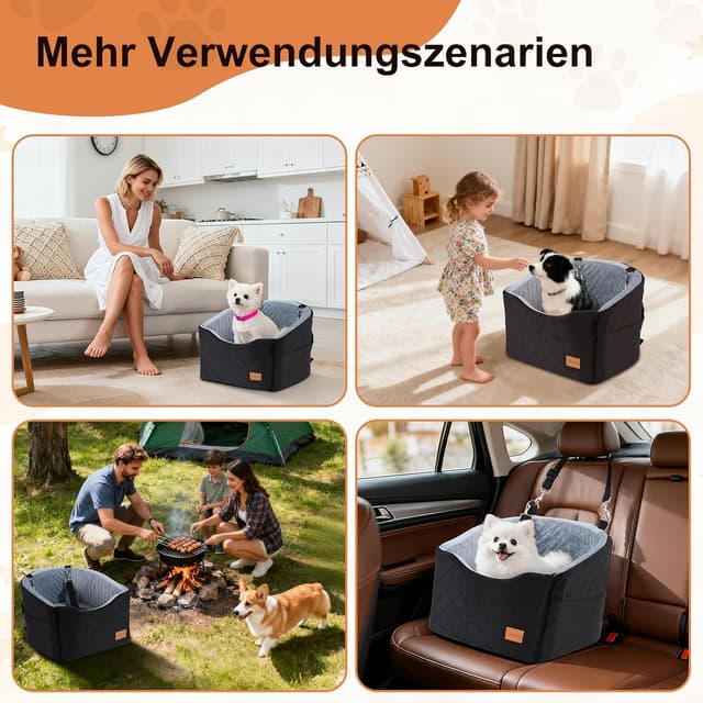 Thumbnail 5 de Asiento de coche para perros medianos 13,6 kg