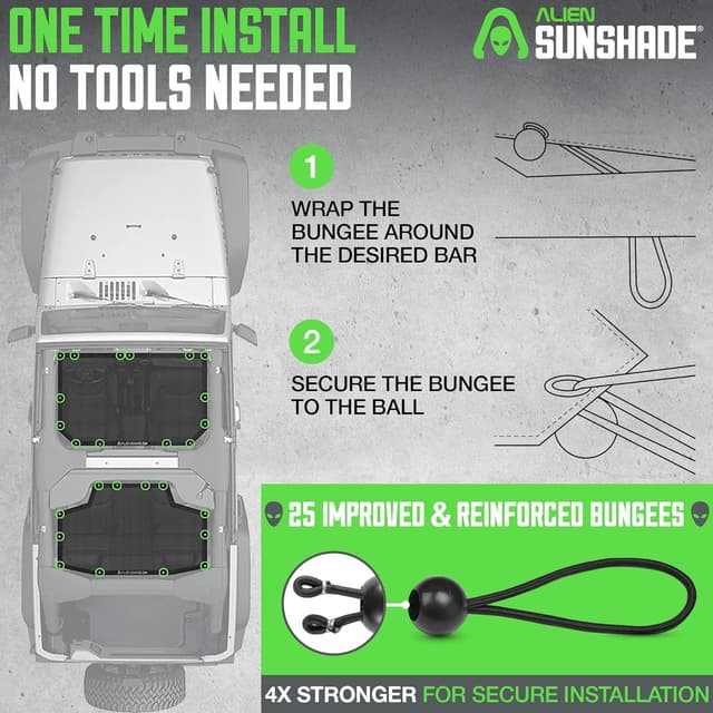 Detalle de ALIEN SUNSHADE Alien Sunshade Mesh Sunshade