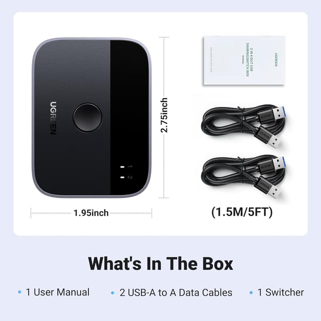 Thumbnail 6 de UGREEN USB Switch 5Gbps 2x2