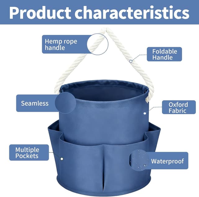 Thumbnail 2 de SNSYGN 2 Pcs Cleaning Caddy 17L