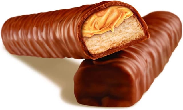 Detalle de Twix barres chocolat au lait, biscuit et nappage caramel – boîte de 32 barres individuelles