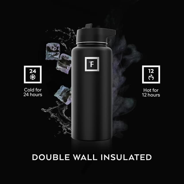 Detalle 2 de IRON FLASK 32 oz Insulated Water Bottle 🥤