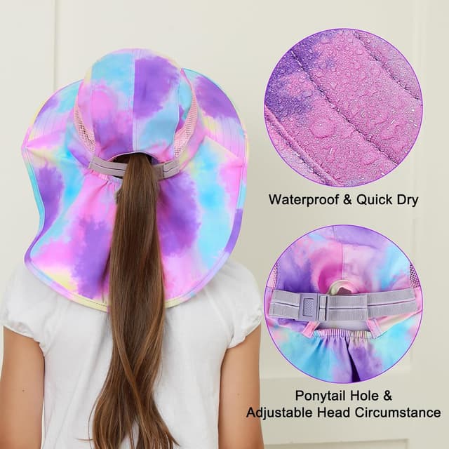 Detalle de MHJY Kids Sun Hat UV Protection 2-9