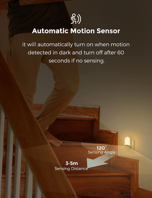 Thumbnail 4 de LOHAS-LED Nachtlicht mit Bewegungsmelder 3000K