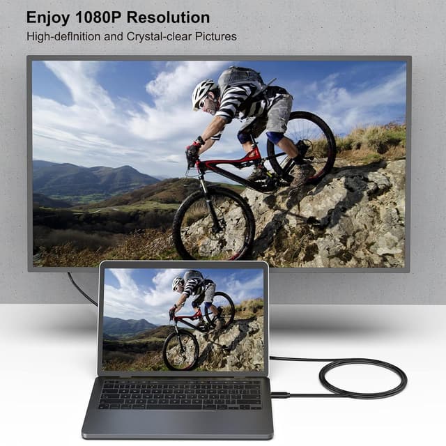 Thumbnail 1 de BENFEI USB C zu VGA Kabel 1,8 m