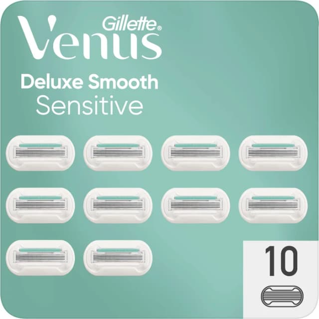 Detalle de Gillette Venus Deluxe Smooth Sensitive Ersatzklingen – 10 Stück