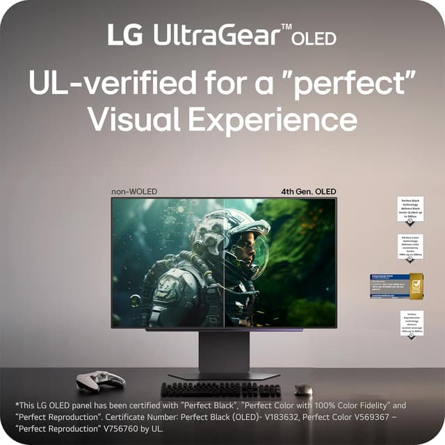 Thumbnail 3 de LG 27GX700A-B Ultragear OLED Monitor