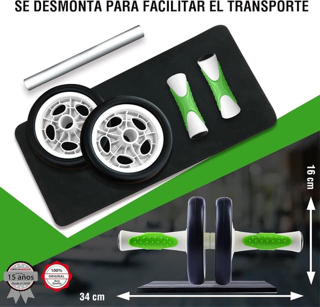 Thumbnail 4 de Ultrasport Ab Roller Ab Trainer Esterilla Rodillas