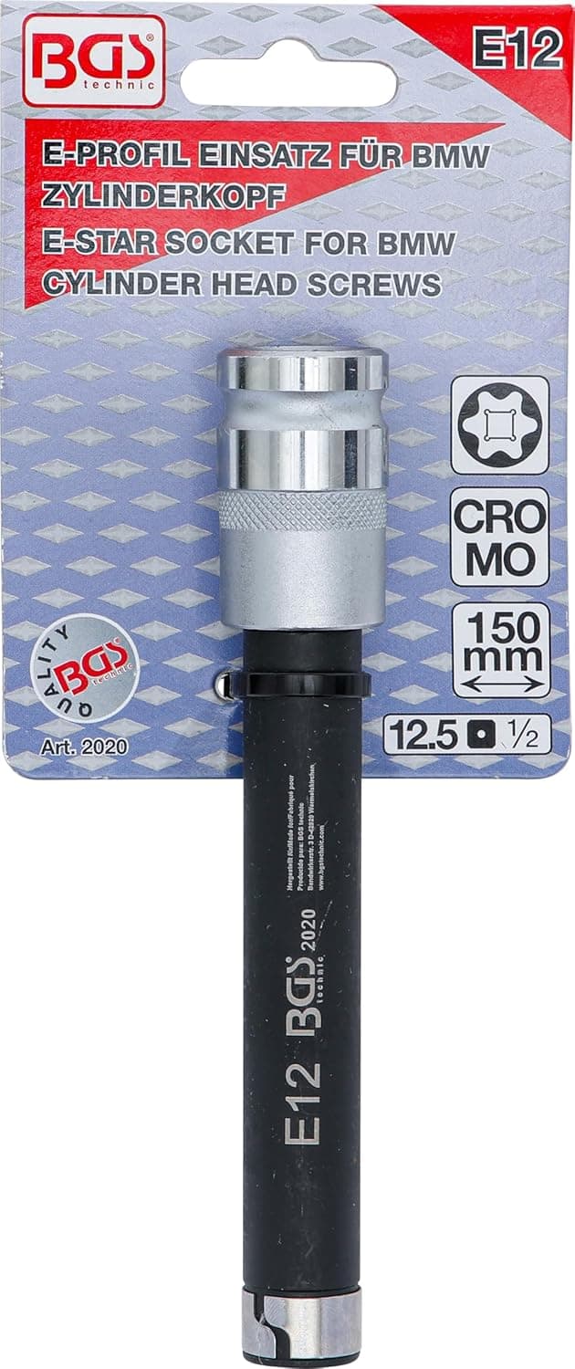 Thumbnail 3 de BGS 2020 Llave vaso E12 150 mm 1/2