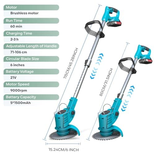 Thumbnail 1 de X-cotec Desbrozadora Batería 800W ⚙️