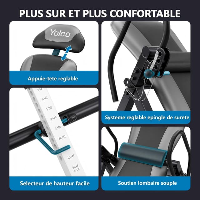 Thumbnail 4 de Dripex Table d'inversion Pliable réglable