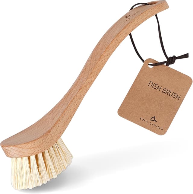Detalle de ENA Living Wooden Dish Brush 26x4 cm