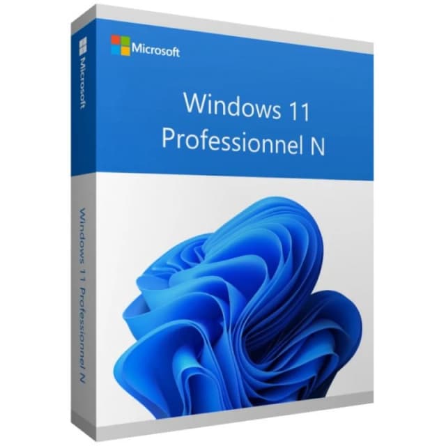 Detalle de Microsoft Windows 11 Pro N 64Bit Licencia permanente (FPP)