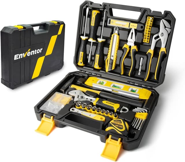 Imagen de Enventor Cassetta Attrezzi 158 pezzi en OfertitasTOP