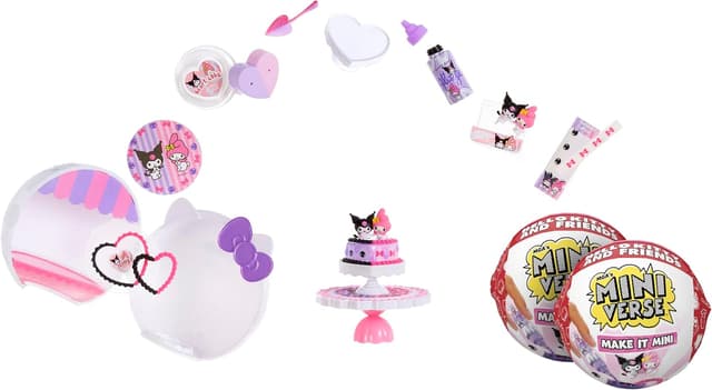 Detalle de MGA Miniverse Make It Mini Hello Kitty Series 2 (2 Pack)