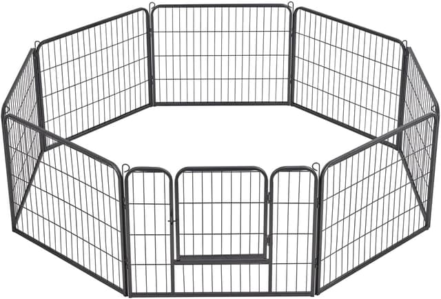 Imagen de Yaheetech 8 Parque para Perro 80x60cm Vallas para Mascota en OfertitasTOP